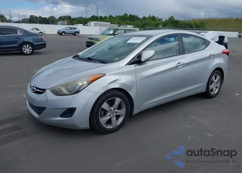 2013 Hyundai Elantra Gls из США, поврежденный, VIN 5NPDH4AE6DH373385
